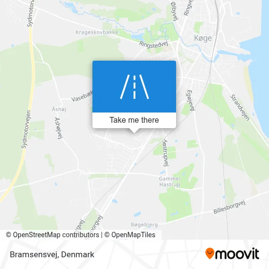 Bramsensvej map