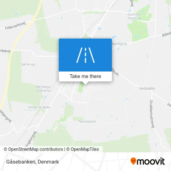 Gåsebanken map