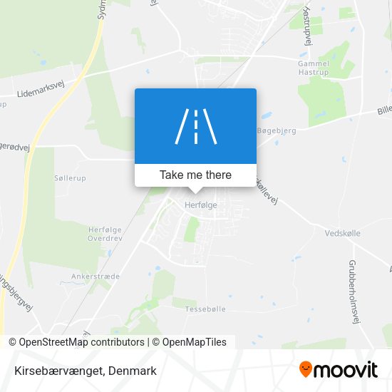 Kirsebærvænget map