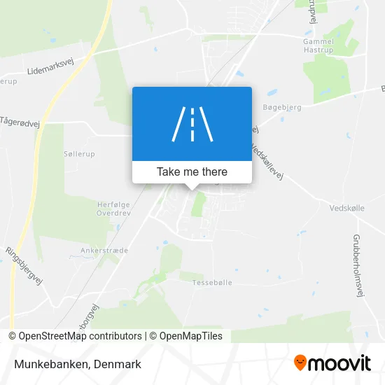 Munkebanken map