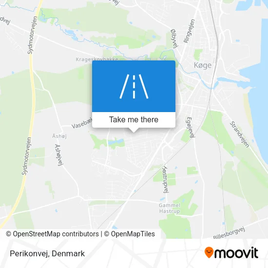 Perikonvej map