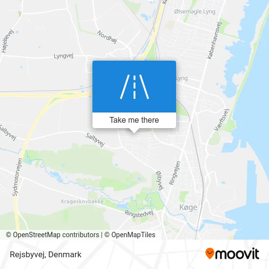 Rejsbyvej map