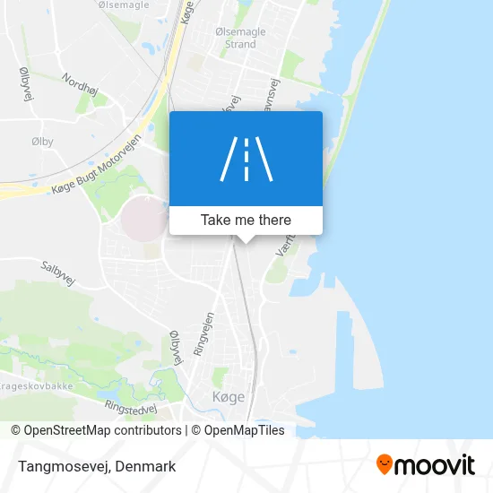 Tangmosevej map