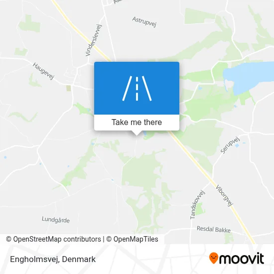 Engholmsvej map