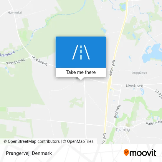 Prangervej map
