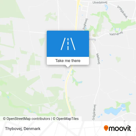 Thybovej map