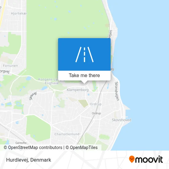 Hurdlevej map