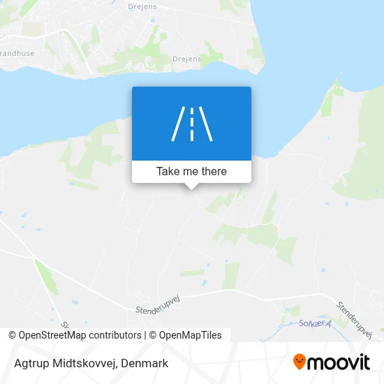 Agtrup Midtskovvej map