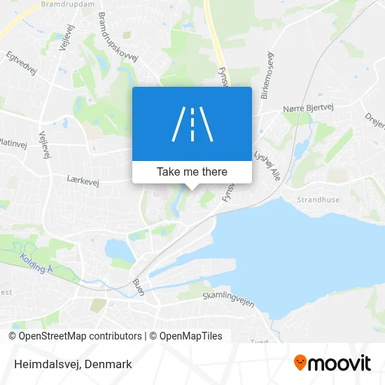 Heimdalsvej map