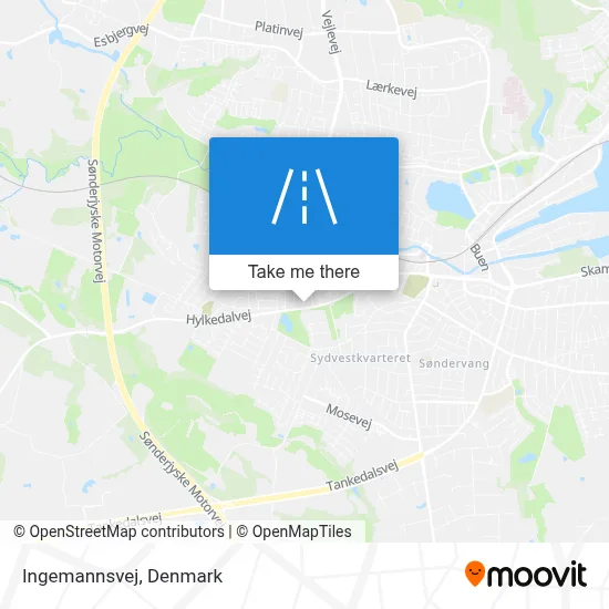 Ingemannsvej map
