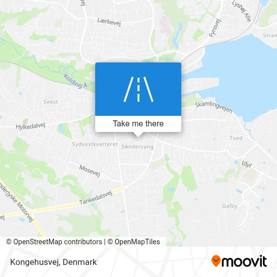 Kongehusvej map
