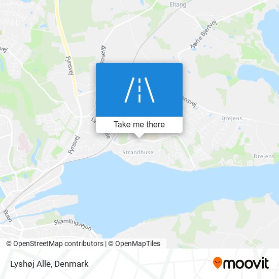 Lyshøj Alle map