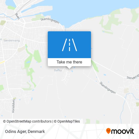 Odins Ager map