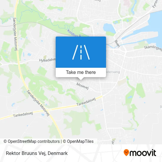 Rektor Bruuns Vej map