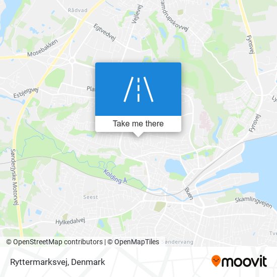 Ryttermarksvej map