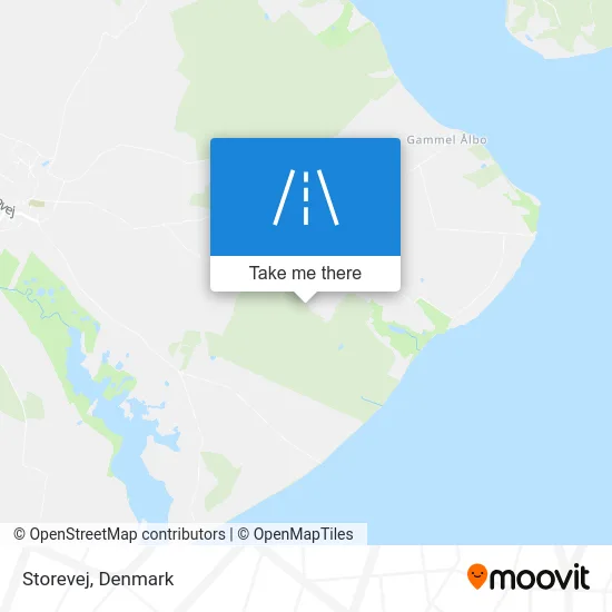 Storevej map