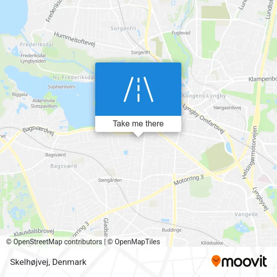 Skelhøjvej map