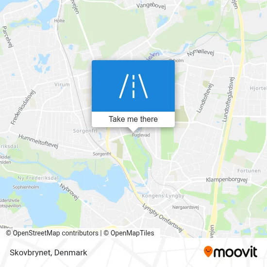 Skovbrynet map