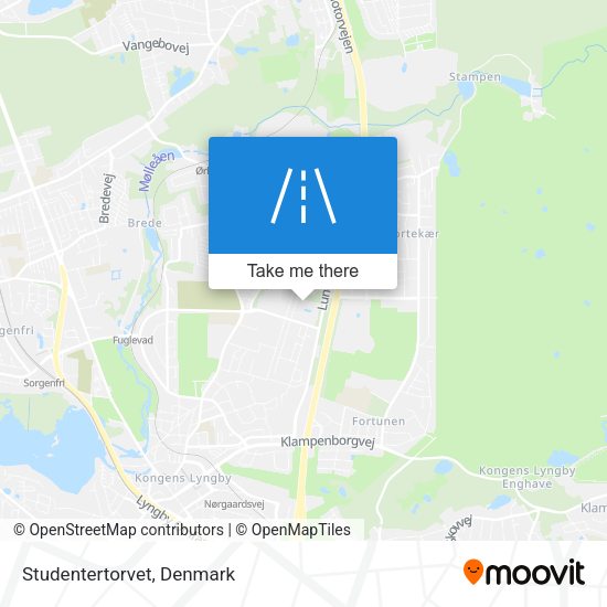 Studentertorvet map