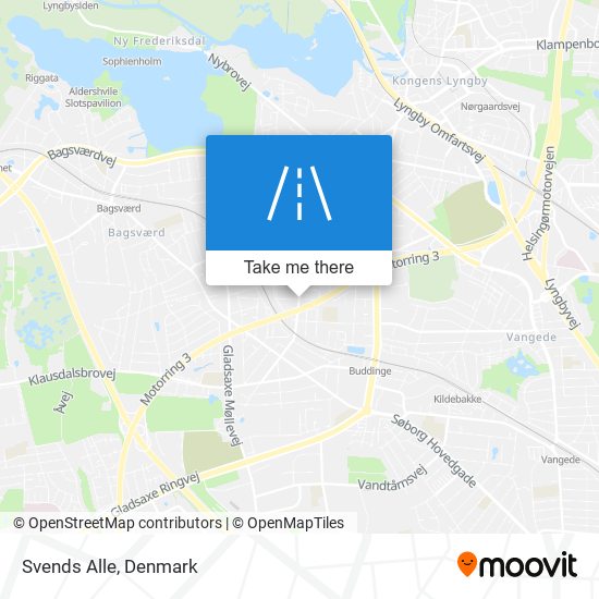 Svends Alle map