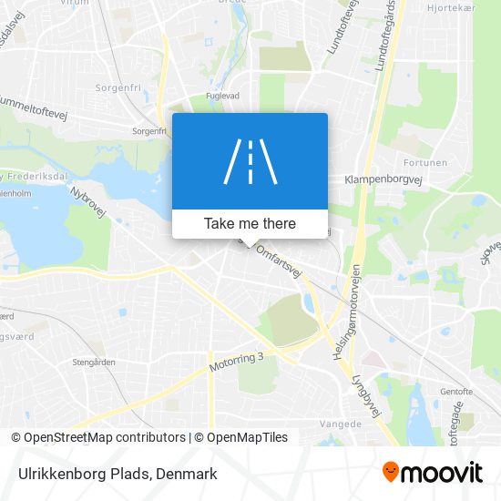 Ulrikkenborg Plads map