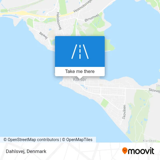Dahlsvej map