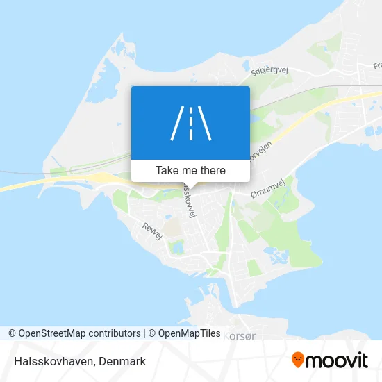 Halsskovhaven map
