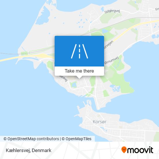 Kæhlersvej map