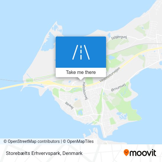Storebælts Erhvervspark map