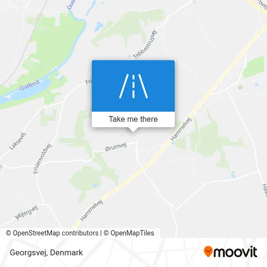 Georgsvej map