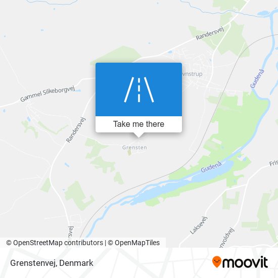 Grenstenvej map