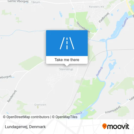Lundagervej map