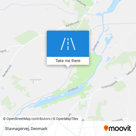 Stavnagervej map