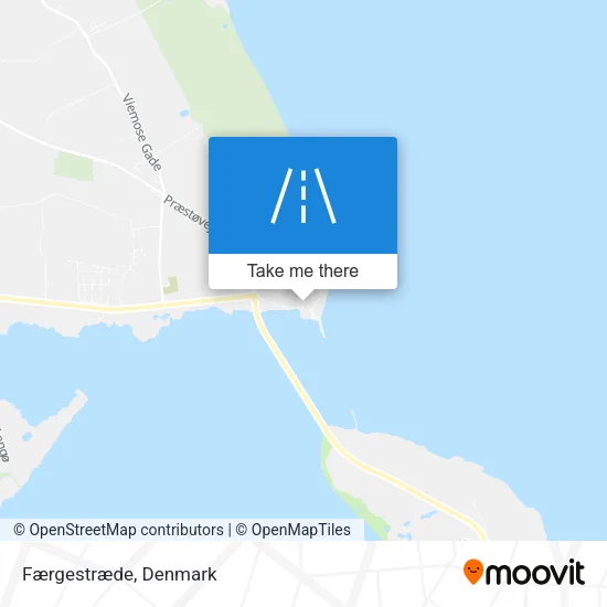 Færgestræde map
