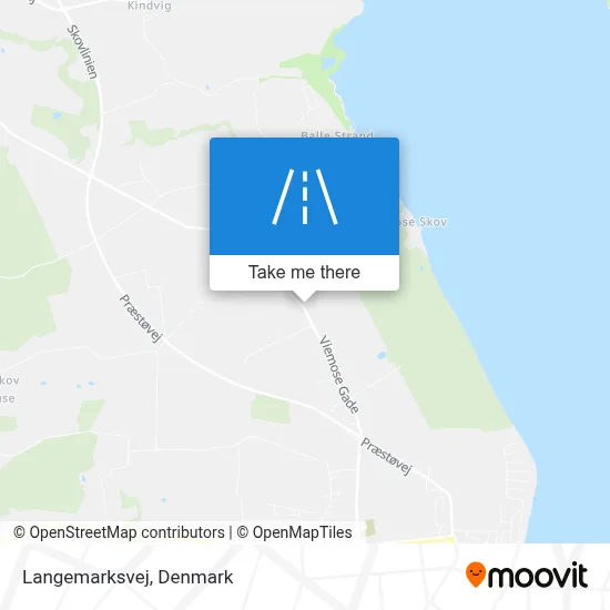 Langemarksvej map