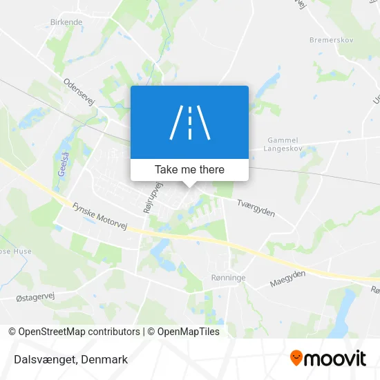 Dalsvænget map