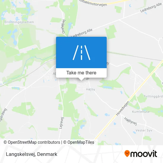 Langskelsvej map
