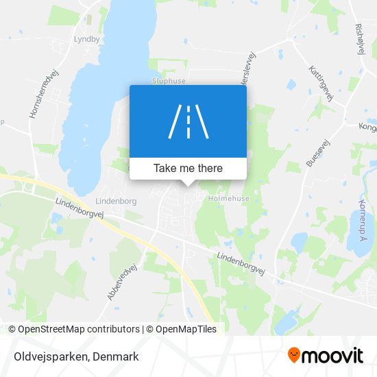 Oldvejsparken map