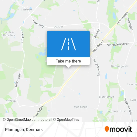 Plantagen map