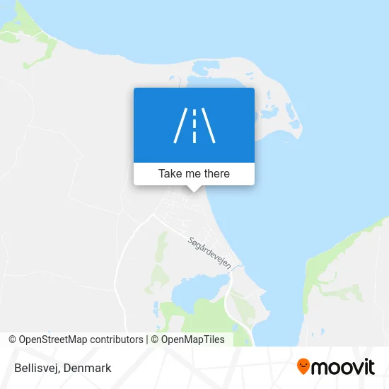 Bellisvej map
