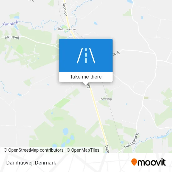 Damhusvej map
