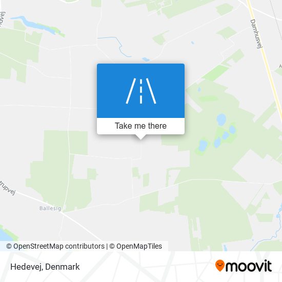 Hedevej map