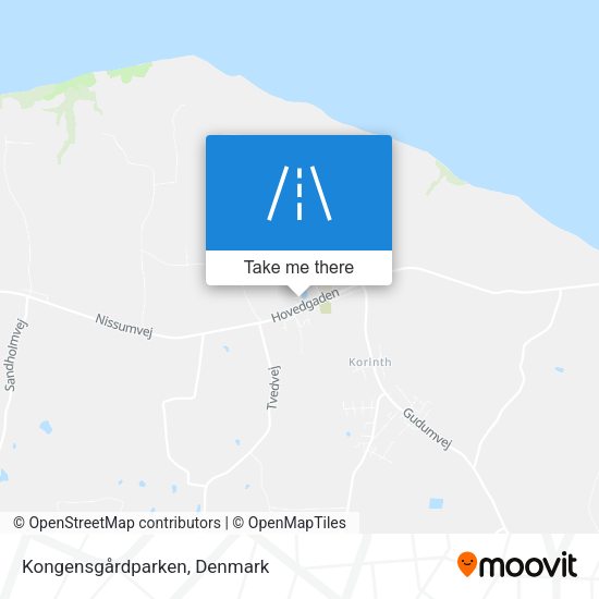 Kongensgårdparken map