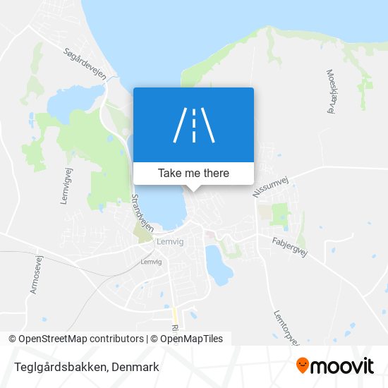 Teglgårdsbakken map