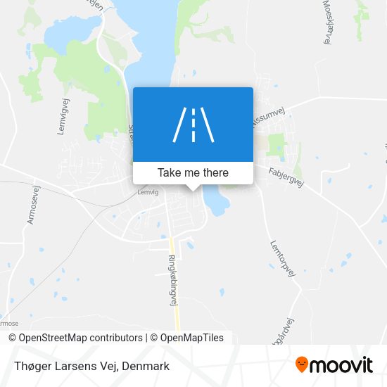 Thøger Larsens Vej map