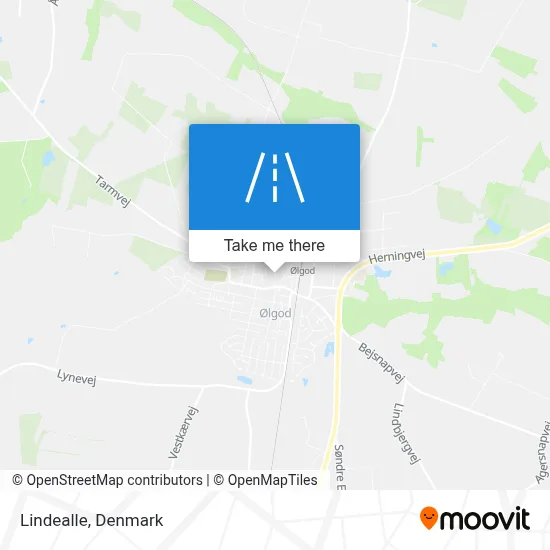 Lindealle map