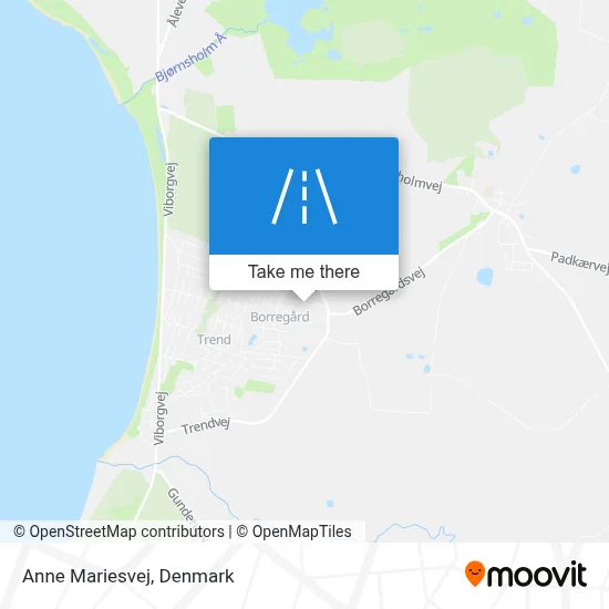 Anne Mariesvej map