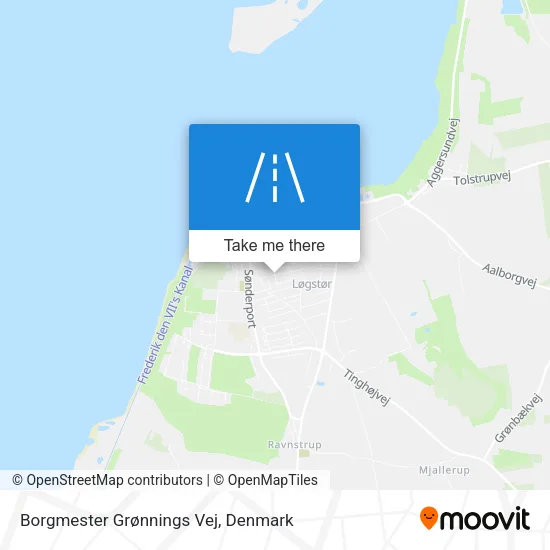 Borgmester Grønnings Vej map