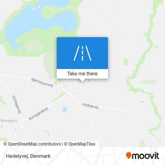 Hedelyvej map