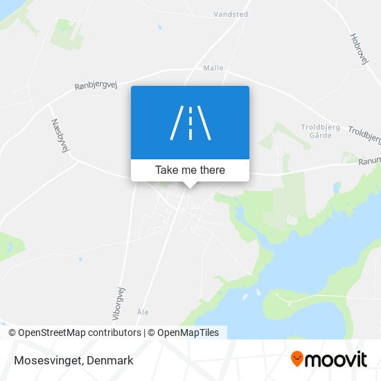 Mosesvinget map